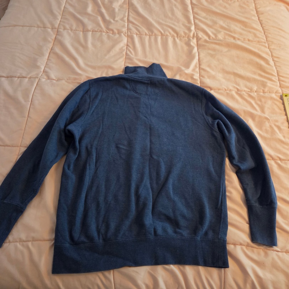 Uniqlo Mens Blue Crewneck Sweatshirt 100% Cotton French Terry 341-465199 Size M